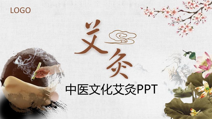 中医文化艾灸文化ppt模板.pptx