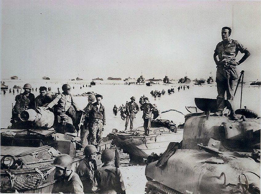 贝里琉岛战役:全岛几乎夷为平地,消灭1名日军均耗子弹