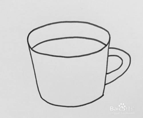 水的简笔画杯子简笔画图片杯子怎么画的水杯简笔画怎么画零基础手绘