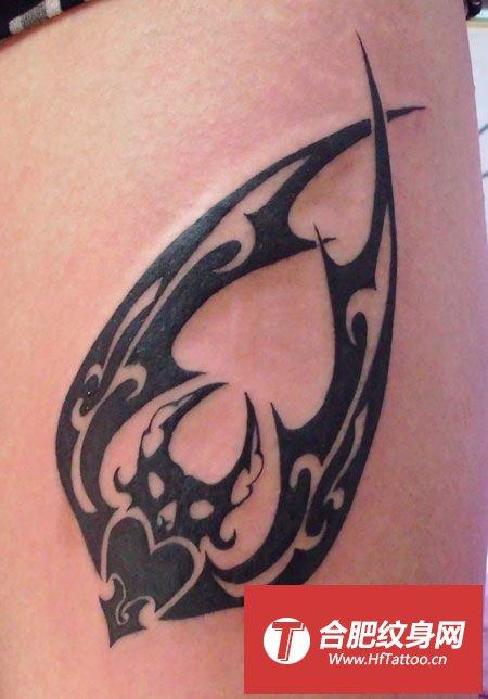 蝙蝠图腾纹身图案