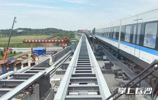 长沙磁浮东延线区间开岔工程进入调试阶段 预计6月底恢复运营_新浪