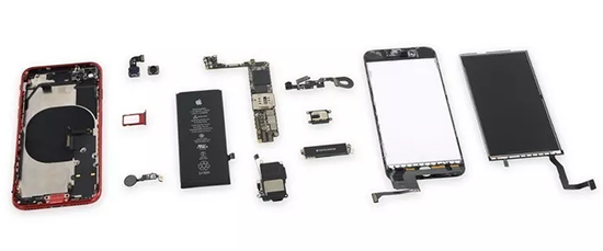 新款苹果iphonese2代手机的拆机图看看内部结构和做工如何