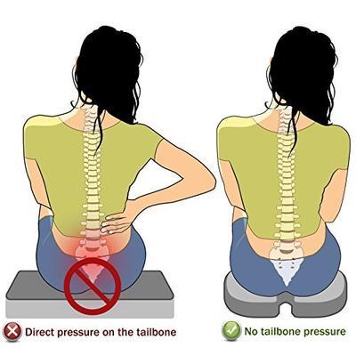 健康坐姿ayliococcyx尾骨舒适泡沫座垫