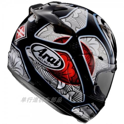 现货 头盔 限定版 骑行全盔大眼 中野真矢 nakano quantum-j arai