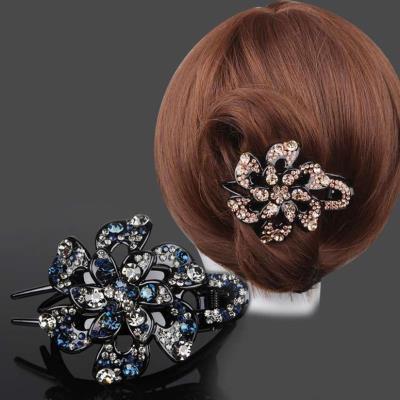 钻发夹中年一字夹