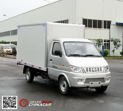 长安牌sc5021xxyagd41cng型厢式运输车图片