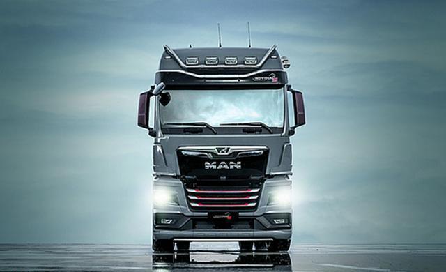 借鉴奥迪rs设计元素,德国man发布新一代旗舰卡车的限量车型