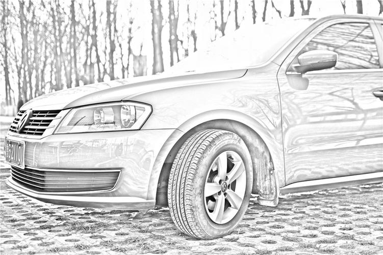 不一样的lavida,我来素描朗逸!