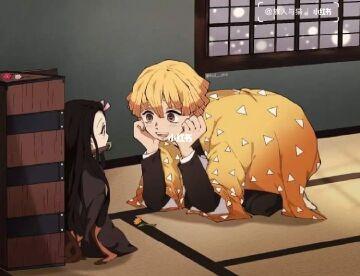 鬼灭之刃善逸和豆子