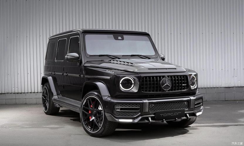 amg g63黑色轻度改装,跟卖炭翁有一拼!