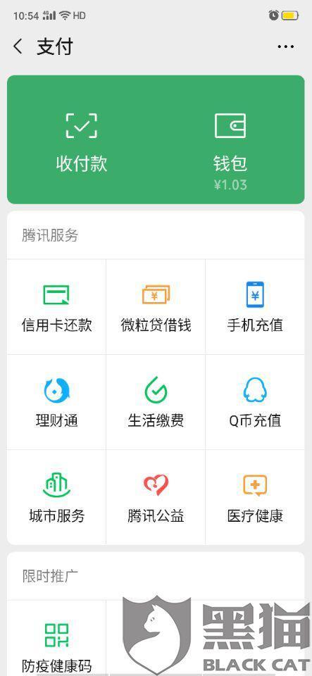 黑猫投诉:在交易猫上退款为没有返回到微信账户