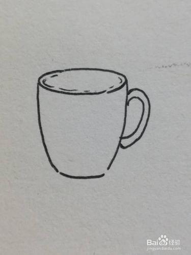 怎么画卡通杯子简笔画