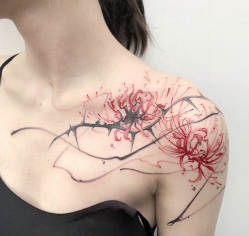 cn 阅读:13212次 当前位置: 首页 纹身图案 彼岸花纹身 手机阅读 专题