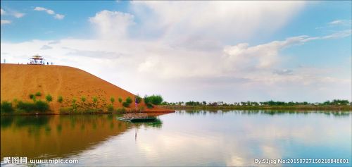 宁夏中卫金沙岛图片