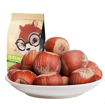 限浙江!三只松鼠 坚果炒货 大开口榛子 原味 185g