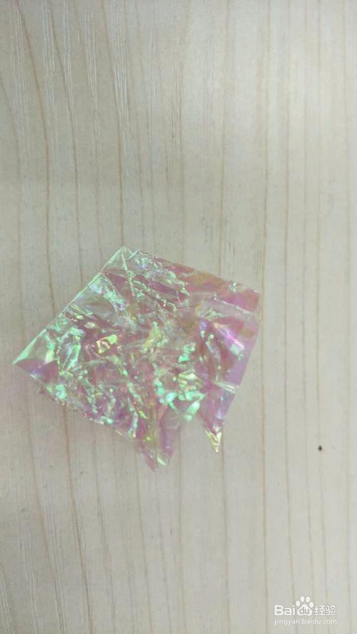 如果用糖纸折千纸鹤?