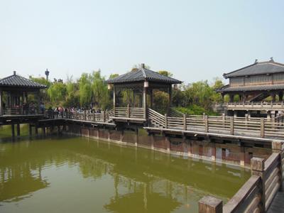 常州春秋淹城春景