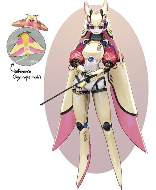 假如昆虫变成了二次元角色,还会有那么多人害怕毛茸茸