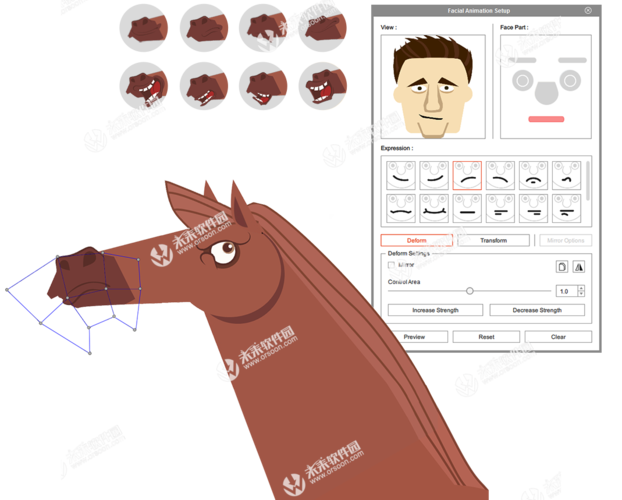 图形图像 动画制作 > crazytalk animator 3 for mac(二维动画软件)附