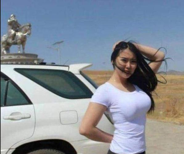 实拍蒙古国美女时尚性感开放大方