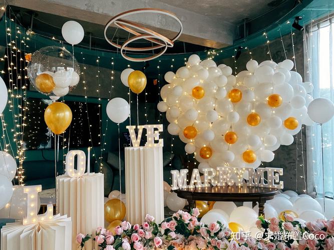 一,酒店求婚布置