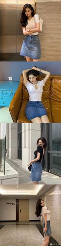 网红美女模特叶子迷人可爱写真美照好看啊