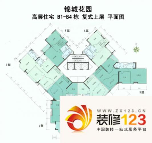 锦城花园 0室 户型图