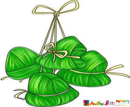 粽子简笔画快乐的端午节