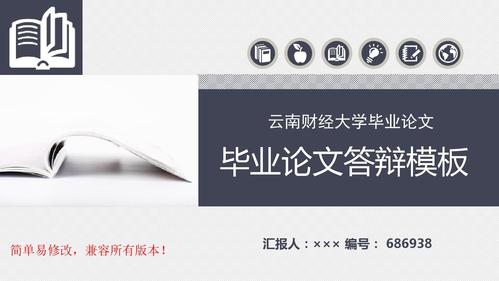 最新云南财经大学毕业论文设计完整框架优秀漂亮模板汇报ppt