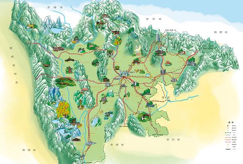 手绘地图