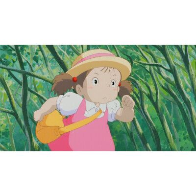 好可爱的小女孩and龙猫!