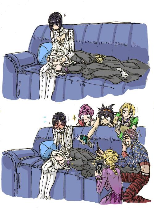 膝枕被偷拍了懂的人都要全图,不.