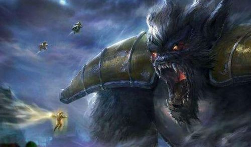 并且,贝吉塔变成大猩猩和悟空战