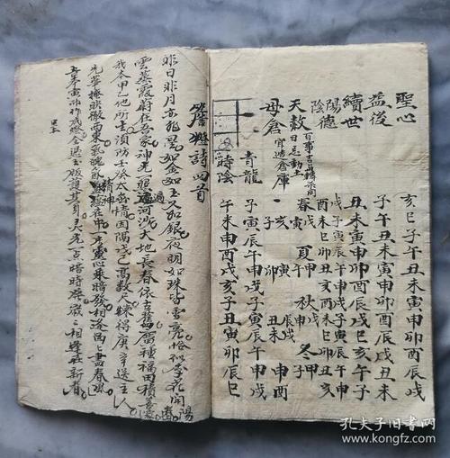 天机木星开门法,唐一行禅师定阴阳宅用(珍贵的民国时期手抄地理风水
