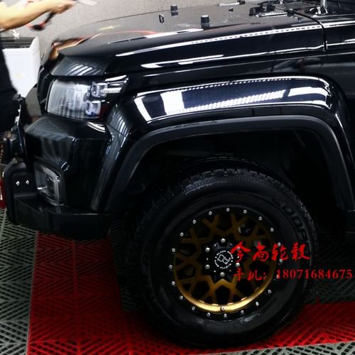 原车配套厂15 16 17寸越野皮卡负值改装轮毂适配猎豹黑金刚bj40牧马人