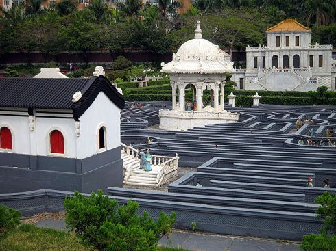 深圳锦绣中华复原的圆明园(微缩景观)