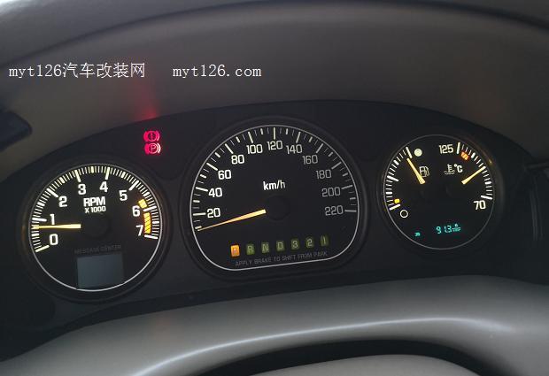 别克gl8更换红圈仪表盘
