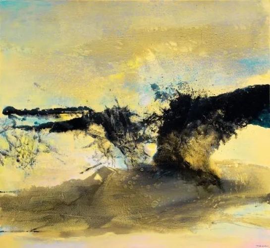 赵无极:艺术要中肯,才能以少见多|画家|绘画|油画|画