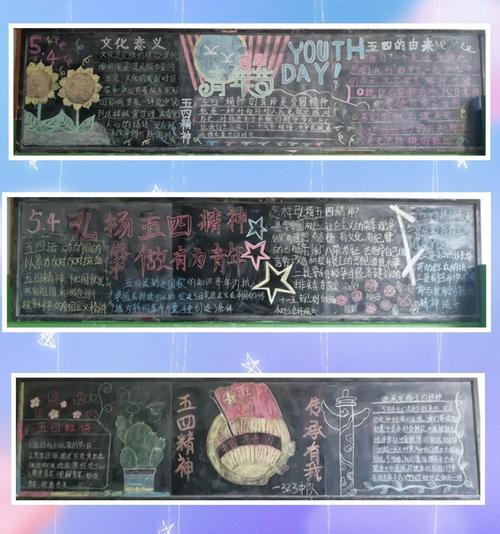 盐湖区实验中学"纪念五四运动100周年"电子报,黑板报,手抄报展演