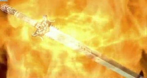 我想要一副魔剑和镇妖剑合体之后的剑的图片