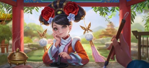 王者荣耀安琪拉的新皮肤如懿是一个非常清秀的少女,将如懿的美和