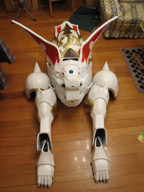 继续《天空战记》铠甲的制作日志3