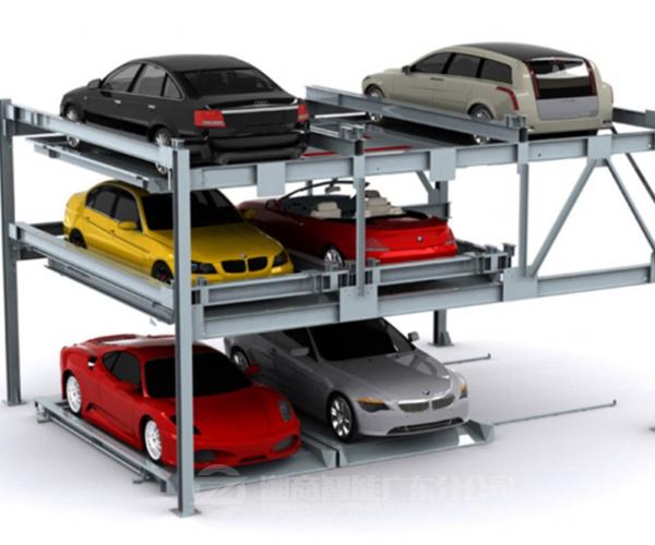 南安市风景区二层立体车库