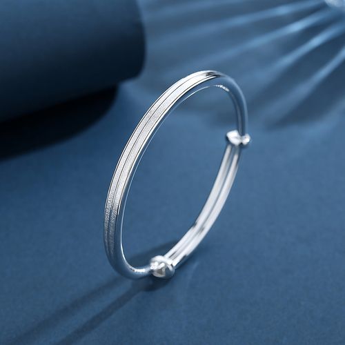 69 饰品/流行首饰/时尚饰品新 69 手镯 69 银手镯女9999纯银