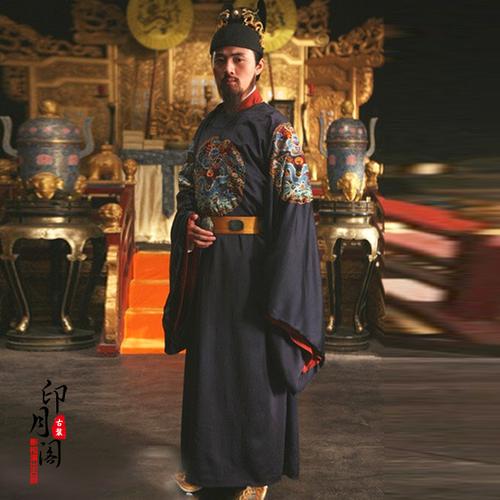 影视装大明风华同款明朝男王爷古装蟒袍大臣服明朝皇帝古装演出服