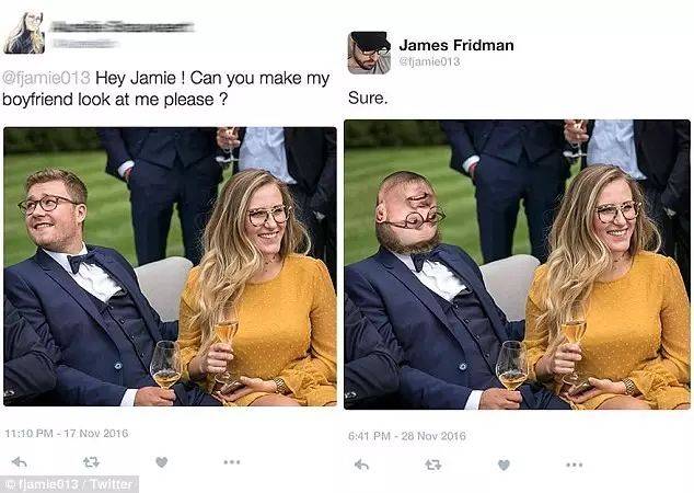 用ps耍了无数网友他是比段子手更搞笑的p图大神