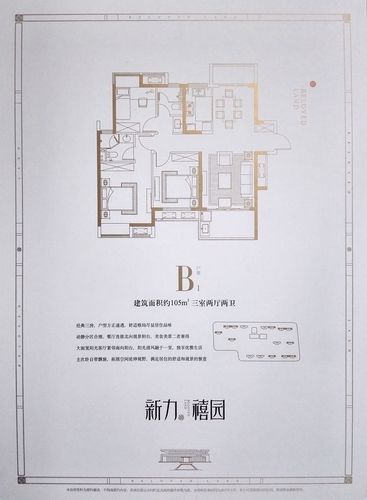 新力禧园户型图