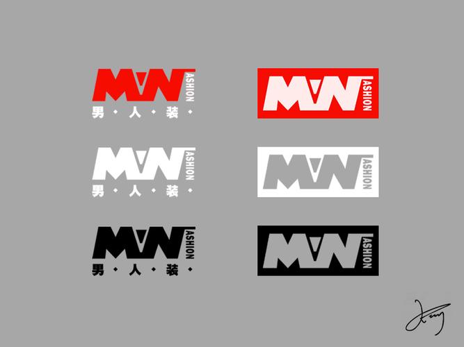 manfashion 单色应用(logo)