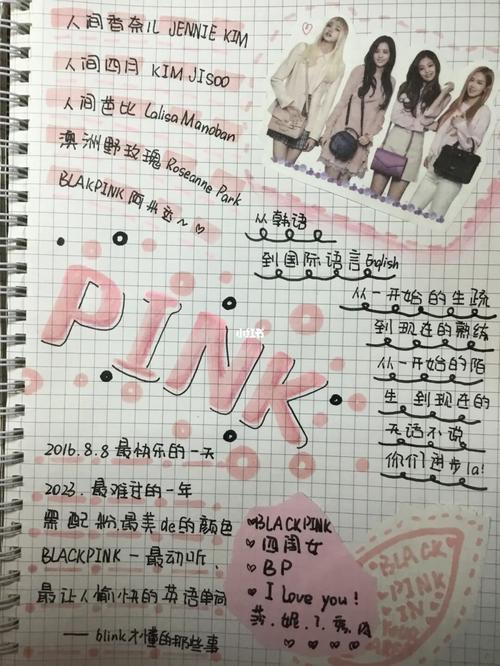 12.即将完结!_blackpink_手帐_blackpink_兴趣爱好_文具手账