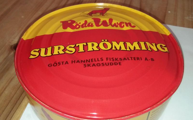 瑞典鲱鱼罐头surstromming
